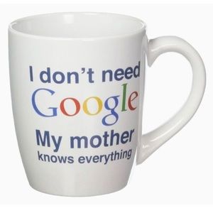 Mom Knows Everything 22oz coffee/tea Mug